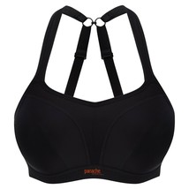 NWT PANACHE 38F Plus high-impact underwire sports bra black 5021 max sup... - £37.36 GBP