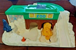 Vintage Original 1984 Fisher Price Little People Zoo for parts - $56.09