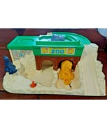 Vintage Original 1984 Fisher Price Little People Zoo for parts - £44.36 GBP