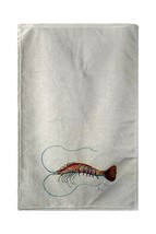 Betsy Drake Betsy&#39;s Shrimp Kitchen Towel - £23.67 GBP