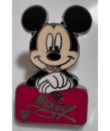 Disney 2005 Cast Lanyard Mickey&#39;s Autograph Red Pin - $14.91 CAD