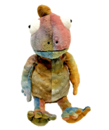 Jellycat London Colin Chameleon Colorful Rainbow Plush Stuffed Animal 12&quot; - £15.32 GBP