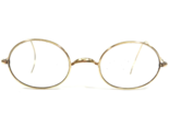 Vintage Gold Filled Eyeglasses Frames Spectacles Shiny Cable Arms 40-19-120 - £44.22 GBP