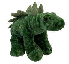 Wild Republic Stuffed Dinosaur Plush Toy 12&quot; Stegosaurus Green Animal Kids Gift - $23.17