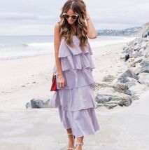 Anthropologie Prose and Poetry Strapless Striped Dress Size Medium - $153.45