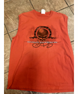 Harley Davidson  R.K. Stratman Orange Willie G. Skull Men&#39;s Muscle Shirt... - $674.61 MXN