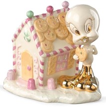 Lenox Tweety Bird Christmas Gingerbread House Figurine Looney Tunes 5.25&quot;H New - £51.86 GBP