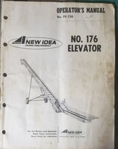 New Idea Operators Manual for Number 176 Hay Elevator - $16.83