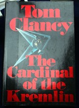 SIGNED Tom Clancy hcdj 2nd Prnt THE CARDINAL OF THE KREMILIN star wars D... - £61.98 GBP