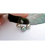 Lovely Intense Peacock Colorful Tahitian Rikitea Mangareva Gambier Cultu... - €103,37 EUR