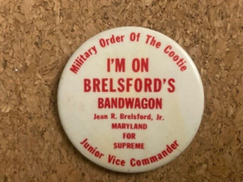 Military Order Of The Cootie Maryland Jean Brelsford Junior Vice Command... - £10.53 GBP