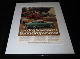 1967 Buick Opel Kadett Framed 11x14 ORIGINAL Vintage Advertisement - £35.08 GBP