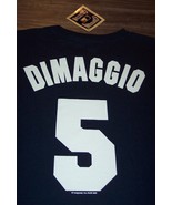 VINTAGE STYLE NEW YORK YANKEES JOE DIMAGGIO #5 MLB T-Shirt MENS XL NEW w... - £23.66 GBP