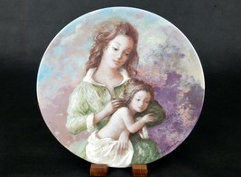 Guy Cambier Plate, Michele et Sylvie, La Fete Des Meres, French Limoges, #BJ824 - £9.78 GBP