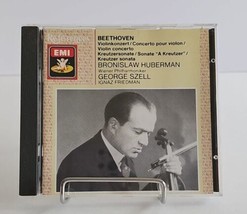 Bronislaw Huberman, BEETHOVEN, Violin Concerto, Kreutzer Sonata CD, Rema... - £30.32 GBP