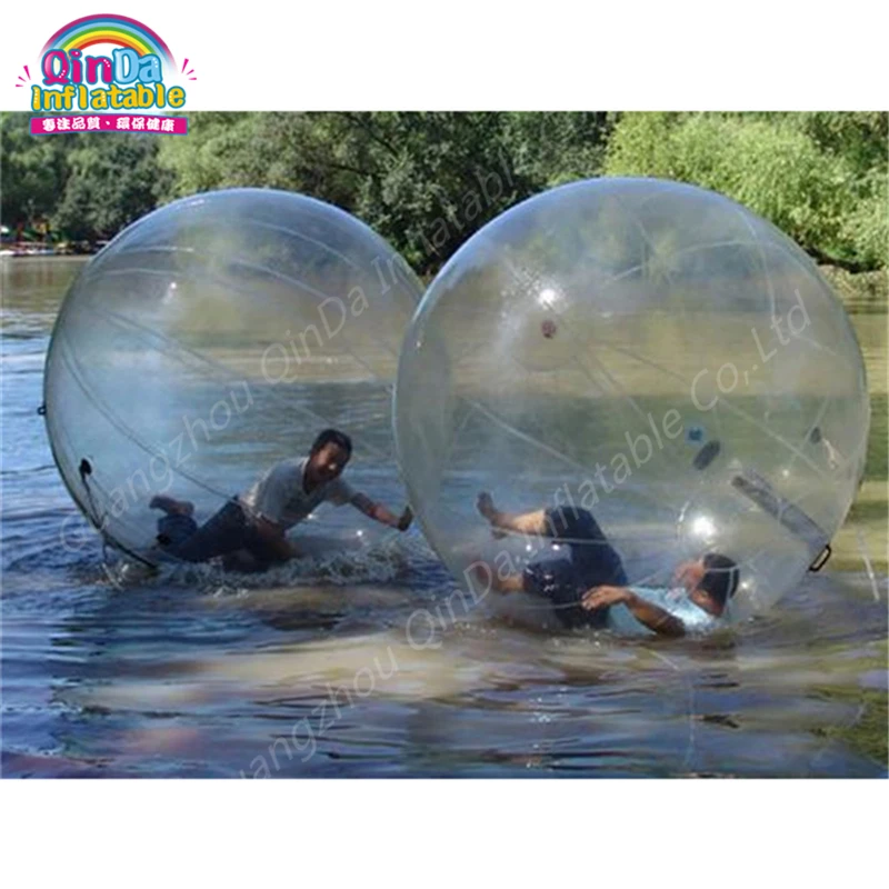 2m PVC Inflatable Water Walking Ball, Pool Float Water Balloon Zorb Ba - £254.47 GBP