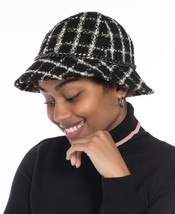 allbrand365 designer Womens Chain Trim Cloche Hat,Black,One Size - £43.56 GBP