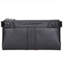 Fashion Leather Women&#39;s Wallet Zipper Cowhide  Card Holder Wallets For Women Fem - £44.22 GBP