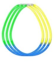 Glow Necklace Tri Color Tube of 25 - $80.63