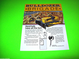 BULLDOZER BRIGADE By POLAR BEAR 1981 ORIGINAL REMOTE CONTROL BULL DOZER ... - $32.78