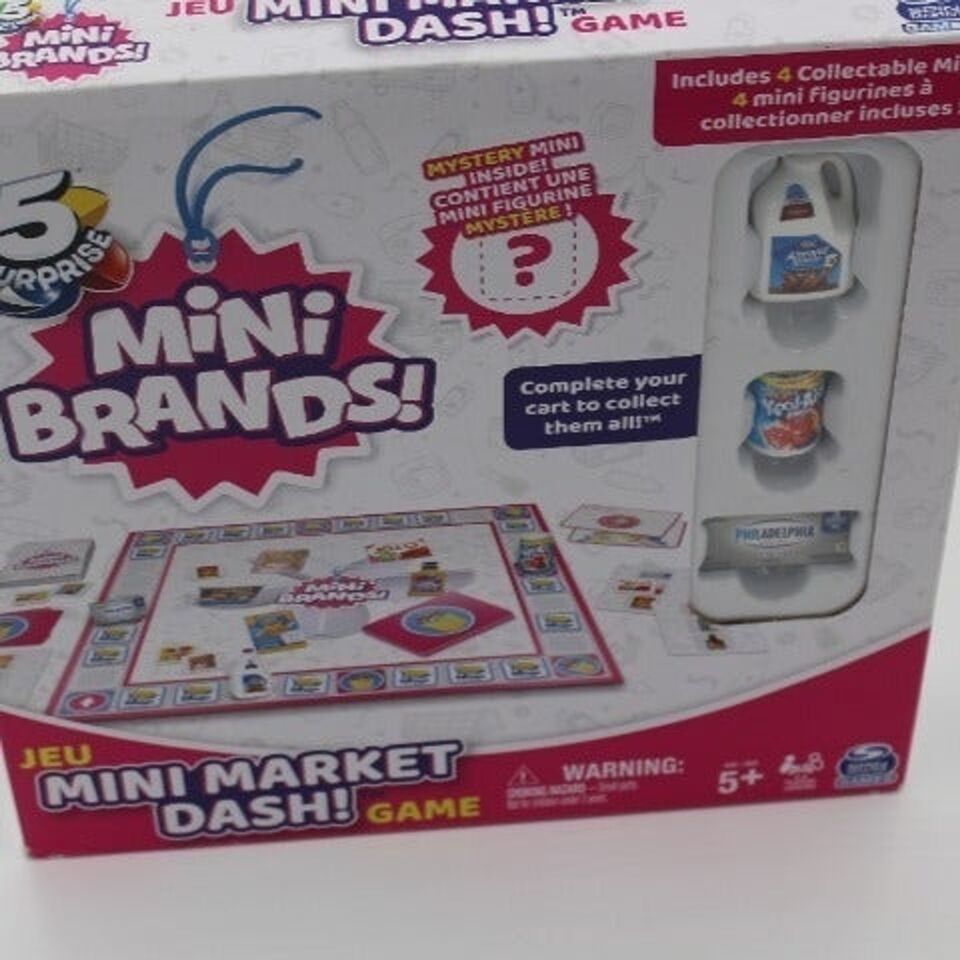 Jeu Spin Master Games Mini Brands Mini Market Dash Board Game Fun Ages 5 & Up - $14.85