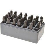 CH Hanson 20300 27-Piece 1/4&quot; Character Size Standard Steel Letter Stamp... - $1,074.29 MXN