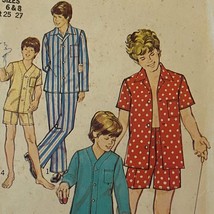 Simplicity 6427 Sewing Pattern 1974 Size 6 and 8 Bust 25-27 Vintage Boys... - $9.87