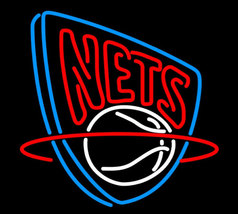 NBA Brooklyn Nets Basketball Beer Bar Pub Neon Light Sign 16"x14" [High Quality] - $139.00