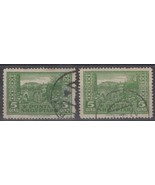 ZAYIX - Albania 148 Used 5q yellow green Kanina Town Landmark 081622S93 - $3.20