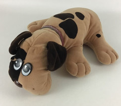 Tonka Pound Puppies Vintage 1985 Plush 17&quot; Stuffed Animal Toy Brown Spotted Dog - £31.07 GBP