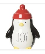 Rae Dunn JOY Ceramic Penguin Figurine 8”x6.5”x5.5” - £24.25 GBP