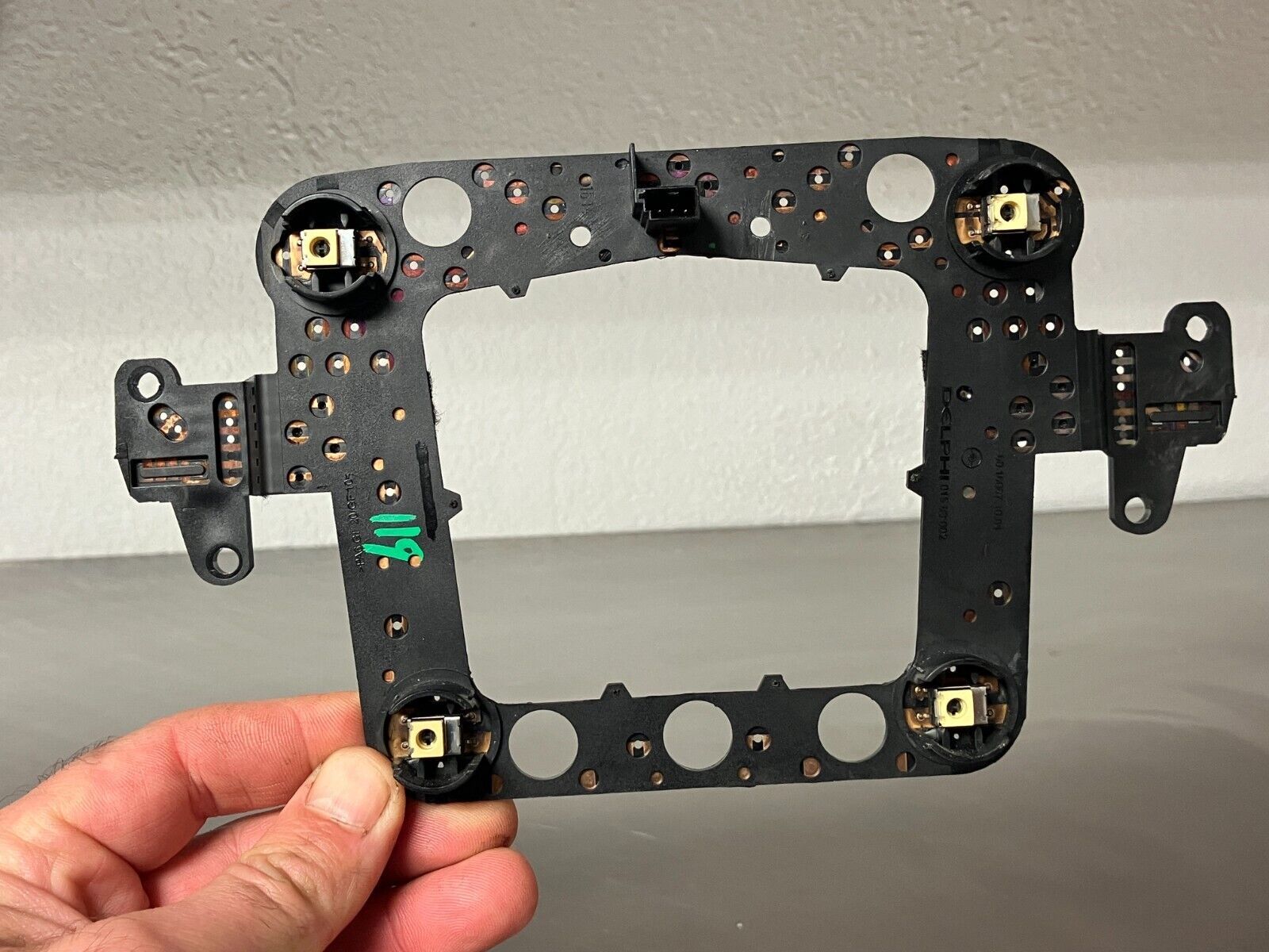 2003-2008 Mercedes SL55 SL500 Wheel Steering Switch Control Panel plate ... - $39.00