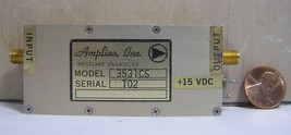 AMPLICA INC MODEL: 3531CS AMPLIFIER S/N:101/02 +15VDC COLOR:SILVER - $551.60 MXN