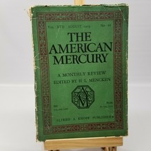 Vintage Copy of The American Mercury from August 1929 Americana Banking Ethnic - £21.27 GBP