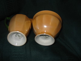 Vintage P.A.L.T Czecho-slovakia Creamer and Open Sugar Lusterware image 4