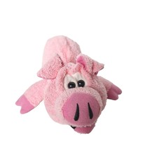 Goffa Pink Pig Farm Animal Plush Laying Stuffed Animal 8.5&quot; - £17.01 GBP