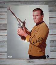 William Shatner Hand Signed Autograph 11x14 Photo COA JSA - $250.00