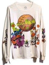 Looney Tunes Space Jam Tune Squad v Monsters Long Sleeve Graphic T-Shirt Men&#39;s L - £11.26 GBP