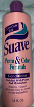 Vintage SUAVE Perm &amp; Color Conditioner Protein &amp; Moisturizers 24 Fl Oz..FULL - £49.71 GBP