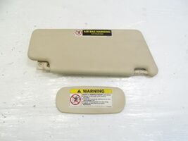 03 Mercedes R230 SL500 sunvisor, left, 2308101710, beige - $44.99