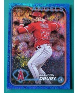 2024 Topps Series 2 Brandon Drury card #644 Blue Sandglitter #&#39;d 243/999  - €2,50 EUR