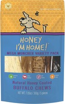 Honey Im Home Dog Buffalo Mega Muncher Variety Pack - £23.70 GBP