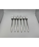 Set of 6 Dansk Stainless Steel VARIATION V Dinner Forks Made in Germany - $189.99