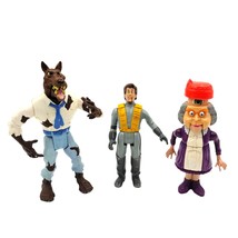 Lot 3 Ghostbusters Action Figures Werewolf Wolfman Granny Peter Venkman Fright - £23.34 GBP