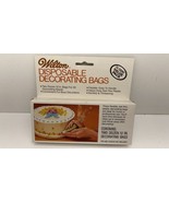 Vtg Wilton Disposable Decorating Bags 2 Dozen 12” Bags  - $8.86