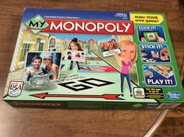 MY Monopoly Family Game Personalize Version Hasbro - £7.99 GBP
