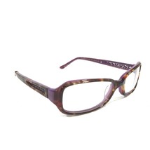 Lulu Guinness L835 TOR Eyeglasses Frames Purple Tortoise Rectangular 52-16-130 - £22.22 GBP
