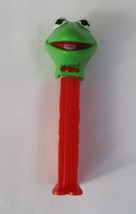 Pez Muppets Kermit the Frog Red Stem Candy Dispenser USED - £4.74 GBP