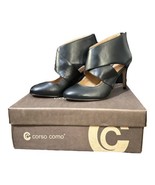 Corso Como Womens Black Winonna Leather Back Zip Shootie Heel Boot Size ... - £18.77 GBP