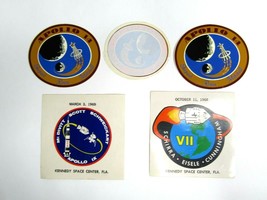 Collectible Lot 5 Assorted NASA Space Shuttle Flight Stickers - £8.76 GBP